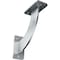 Ekena Millwork Bradford Steel Bracket, Unfinished 2"W x 7"D x 7"H BKTM02X07X07BRCRS - alternate 1